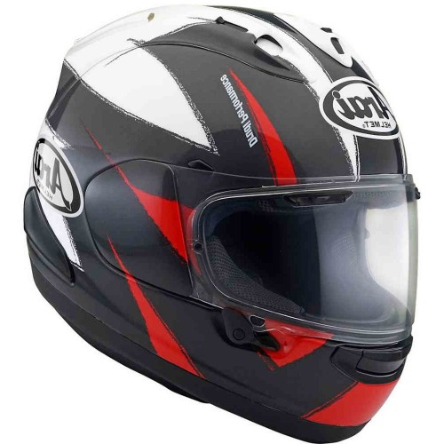 Мотошолом Arai RX-7V Sing Black White Red
