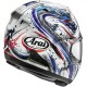 Мотошлем Arai RX-7V EVO Kiyonari Trico White Blue Red