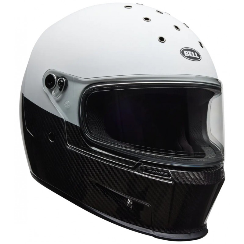 Мотошолом Bell Eliminator Carbon Diverge White/Black