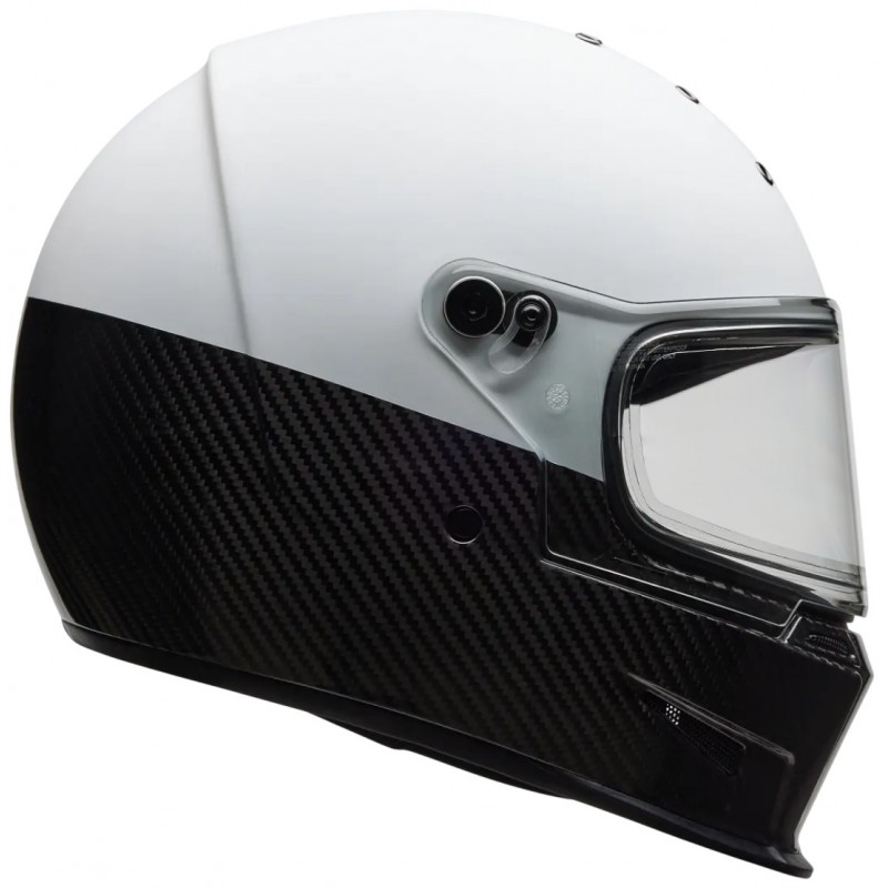 Мотошолом Bell Eliminator Carbon Diverge White/Black