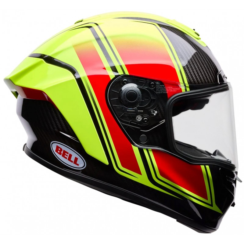 Мотошолом Bell Race Star DLX Flex Grid Yellow