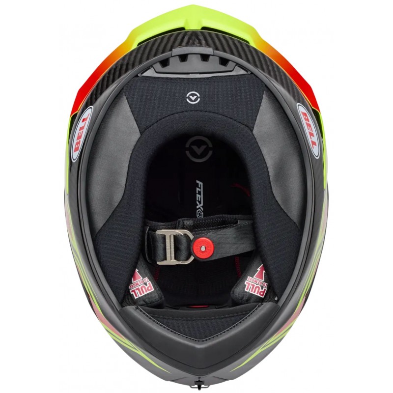 Мотошолом Bell Race Star DLX Flex Grid Yellow