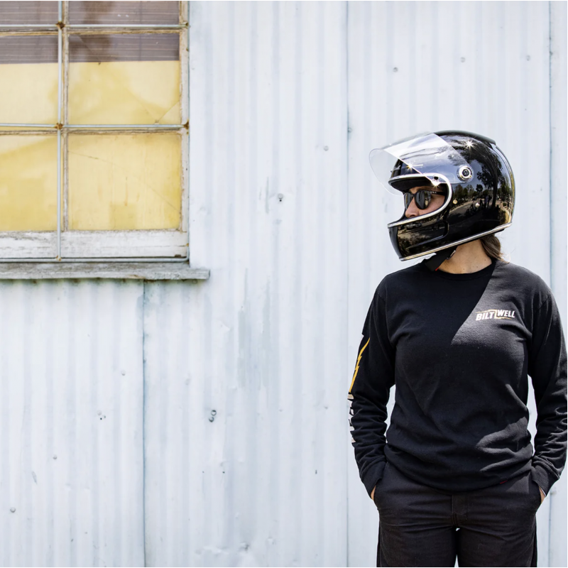 Мотошлем Biltwell Gringo SV Black