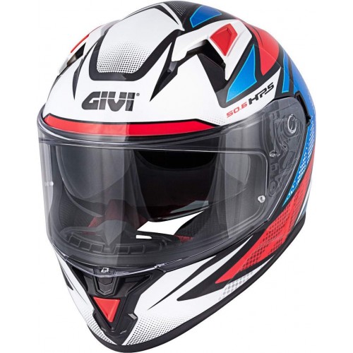 Мотошлем Givi 50.6 Stoccorda Follow White/Black/Red