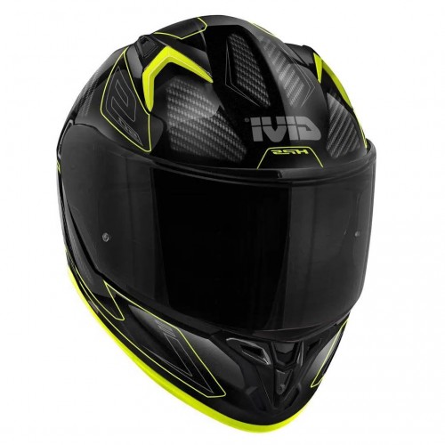 Мотошолом Givi 50.9 Solid Black Silver Yellow