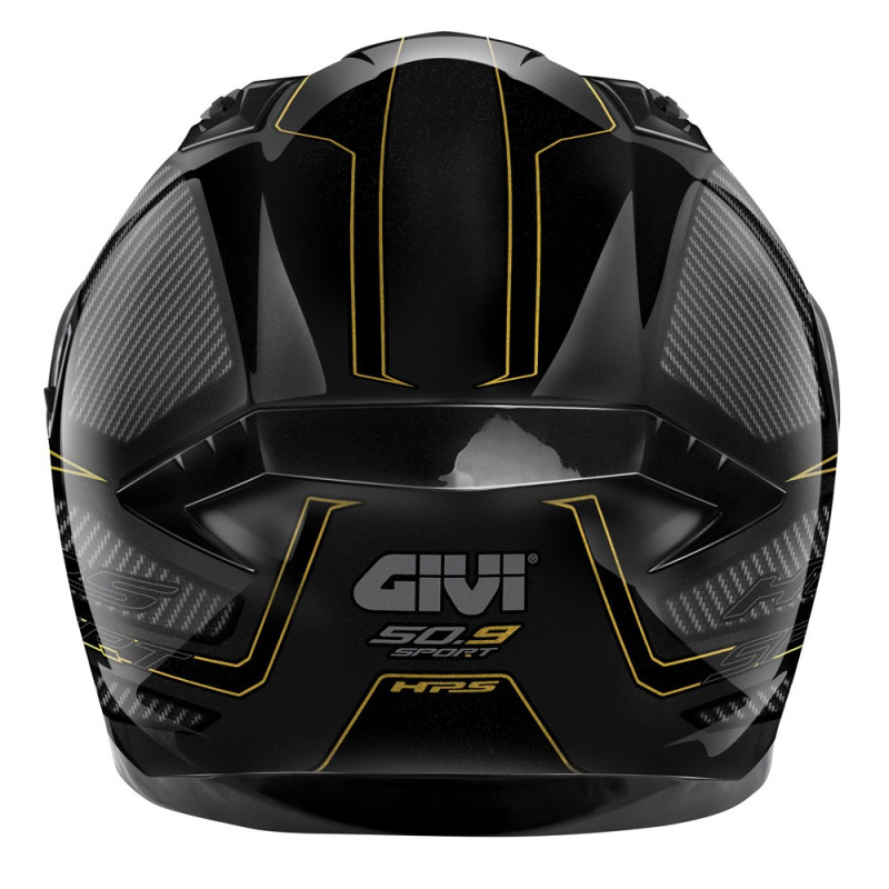 Мотошлем Givi 50.9 Enigma Black/Titanium/Gold