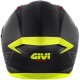 Мотошолом Givi 50.9 Solid Black Silver Yellow