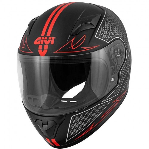 Мотошлем детский Givi Junior 4 Fly Matt Black/Red