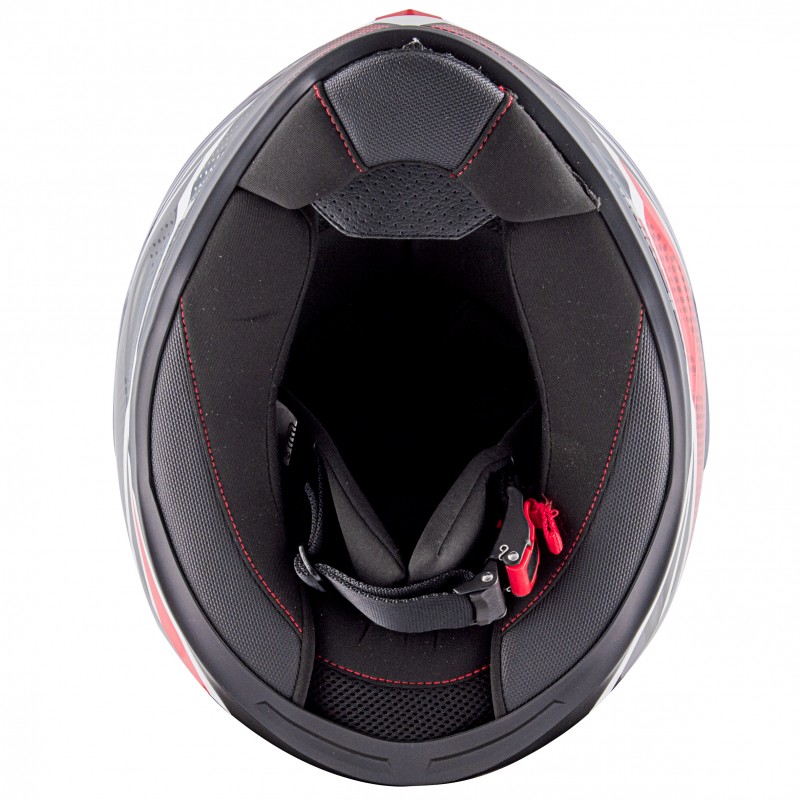 Мотошлем Givi 50.6 Stoccarda Follow White/Black/Red