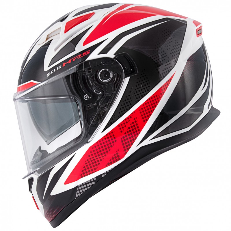 Мотошлем Givi 50.6 Stoccarda Follow White/Black/Red