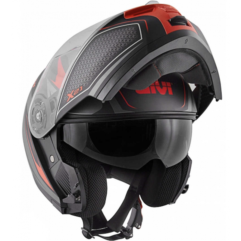 Мотошлем Givi X.21 Challenger Shiver Black/Red