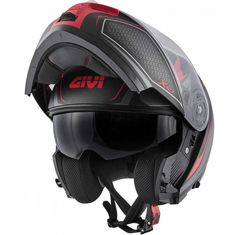 Мотошлем Givi X.21 Challenger Shiver Black/Red