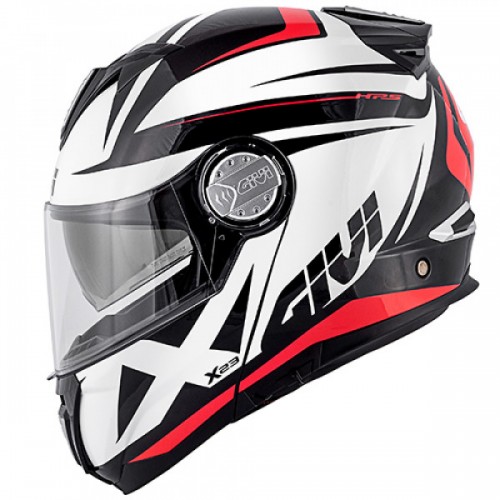 Мотошлем Givi X.23 Sydney Pointed White/Black/Red