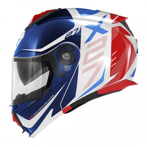 Мотошлем Givi X.27 Dimension White/Blue/Red