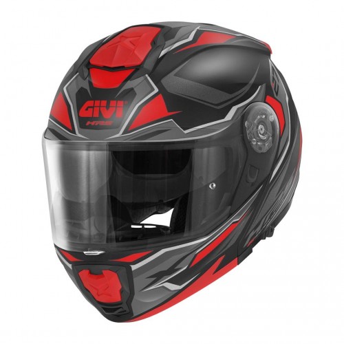 Мотошлем Givi X.27 Sector Black Grey Red Matt