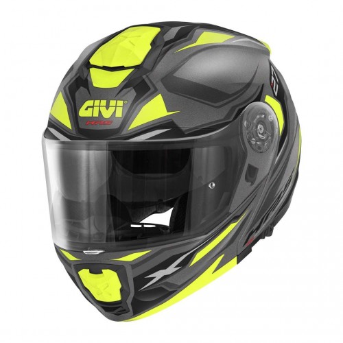 Мотошолом Givi X.27 Sector Black Yellow Grey Matt