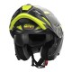 Мотошлем Givi X.27 Sector Black Yellow Grey Matt