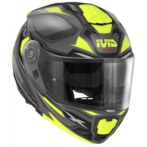 Мотошлем Givi X.27 Sector Black Yellow Grey Matt