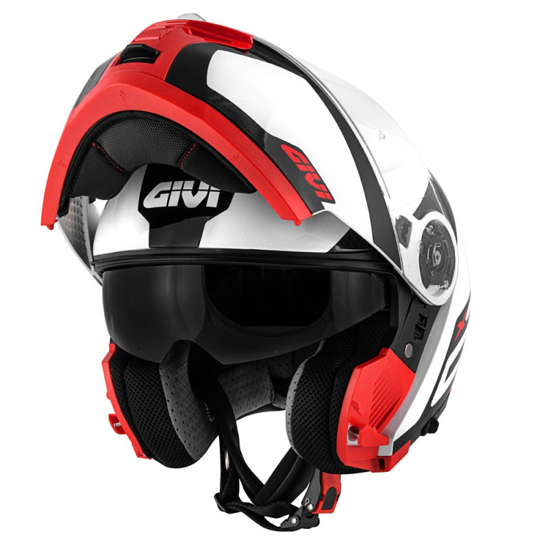 Мотошлем Givi X.21 Challenger Black Red Grey