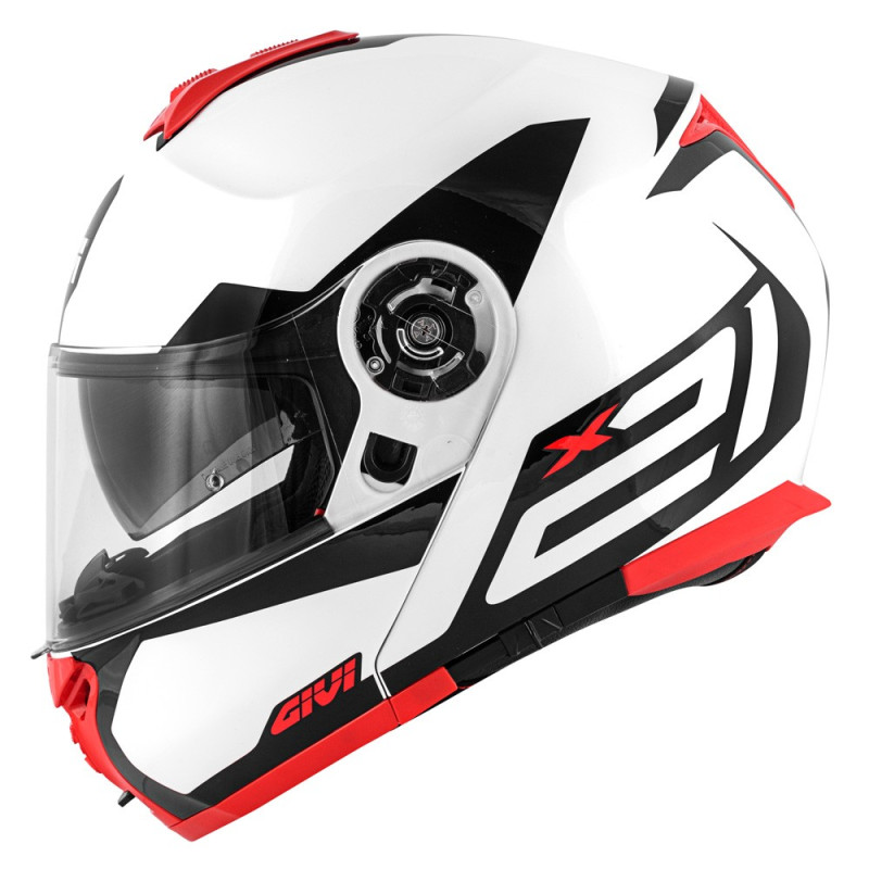 Мотошлем Givi X.21 Challenger Black Red Grey