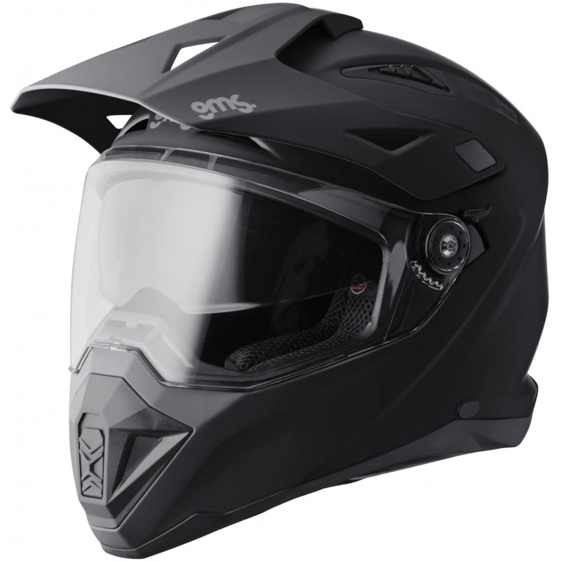 Мотошолом GMS Adventus Black Matt