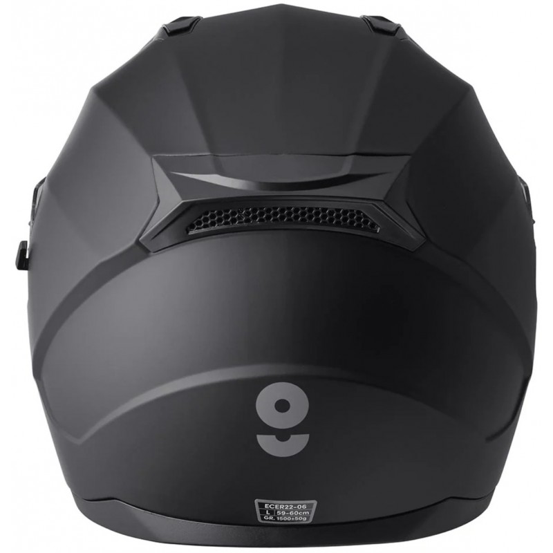 Мотошолом GMS Hexago Black Matt