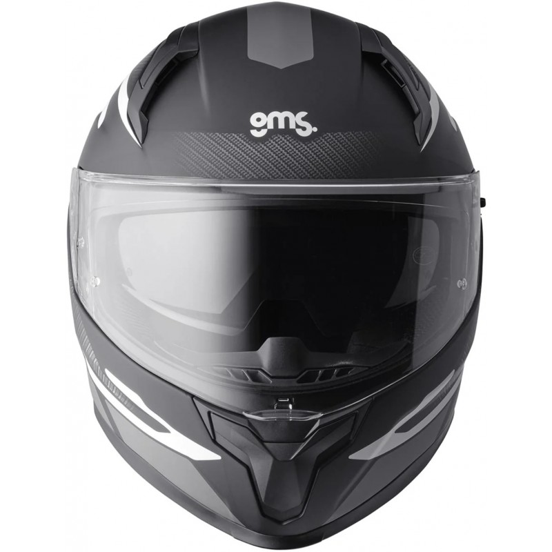 Мотошолом GMS Velox Black Grey Matt