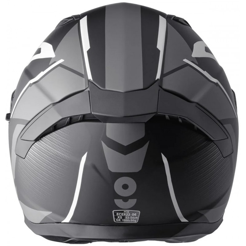 Мотошолом GMS Velox Black Grey Matt