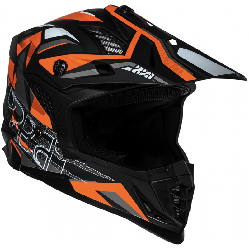 Мотошлем IXS 363 2.0 Black/Orange Matt