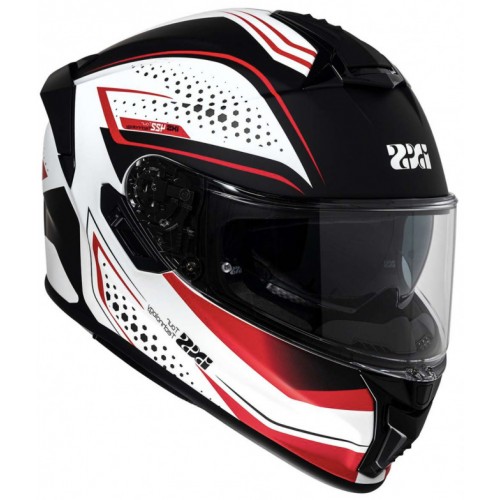 Мотошолом IXS 422 FG 2.2 Black Red White Matt W