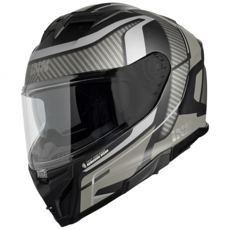 Мотошлем IXS 912 SV 2.0 Black Grey Matt W