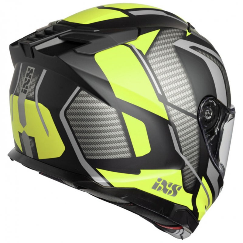 Мотошлем IXS 912 SV 2.0 Black Grey Yellow W