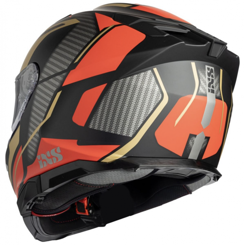 Мотошлем IXS 912 SV 2.0 Black Red Matt W
