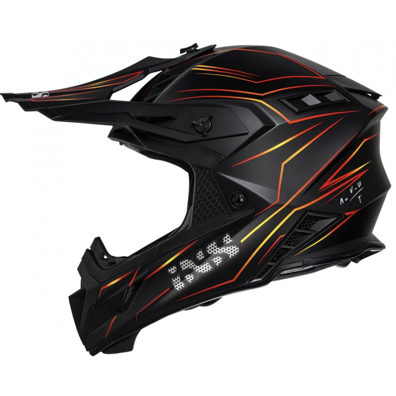 Мотошолом IXS 189FG 2.0 Black Red Matt