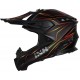 Мотошолом IXS 189FG 2.0 Black Red Matt