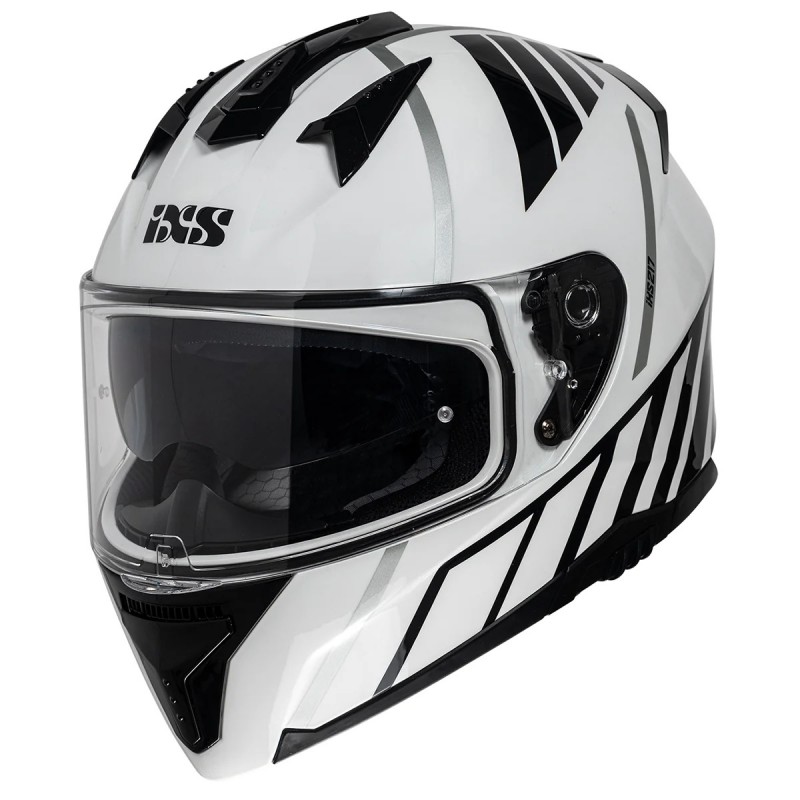 Мотошолом IXS 217 2.0 White Black