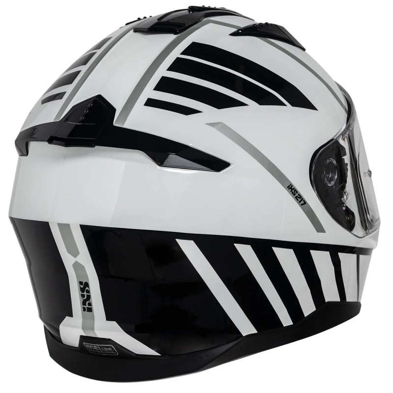 Мотошолом IXS 217 2.0 White Black