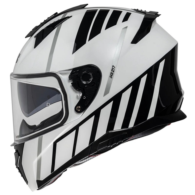 Мотошолом IXS 217 2.0 White Black