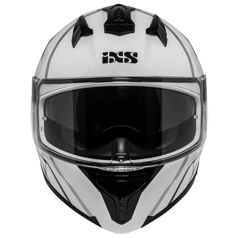 Мотошолом IXS 217 2.0 White Black