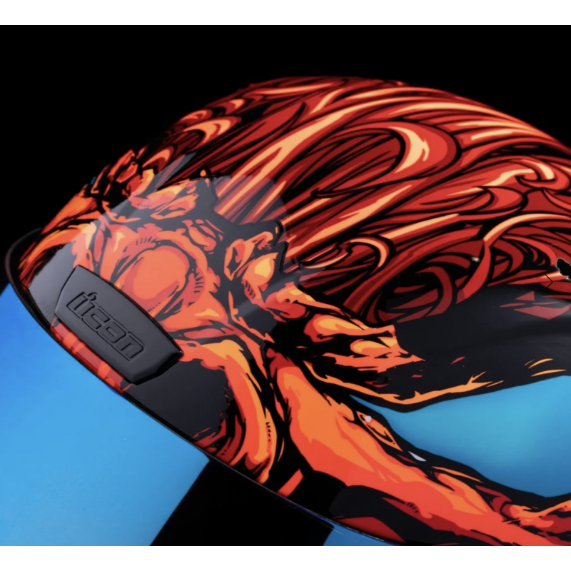 Мотошлем Icon Airform Manik'r MIPS Red