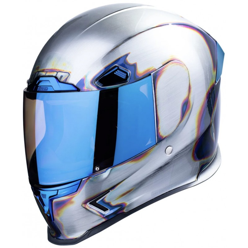Мотошолом Icon Airframe Pro Reentry Silver