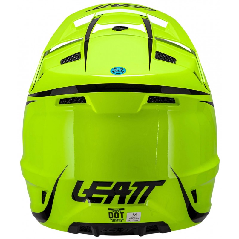 Мотошолом+маска Leatt Kit 3.5 V26 Neon/Yellow