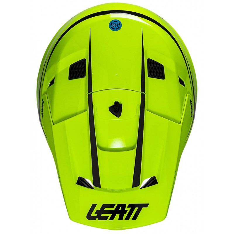 Мотошолом+маска Leatt Kit 3.5 V26 Neon/Yellow
