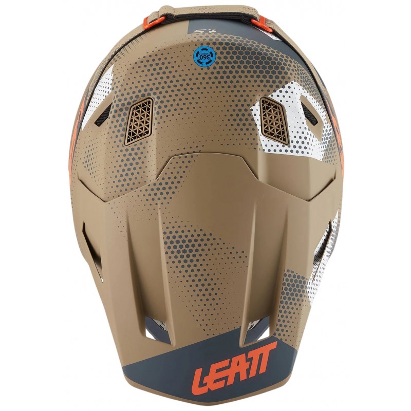 Мотошолом+маска Leatt Kit 7.5 Camo/Khaki/Brown