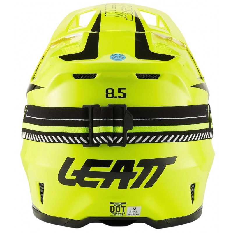 Мотошолом+маска Leatt Kit 8.5 Neon/Yellow
