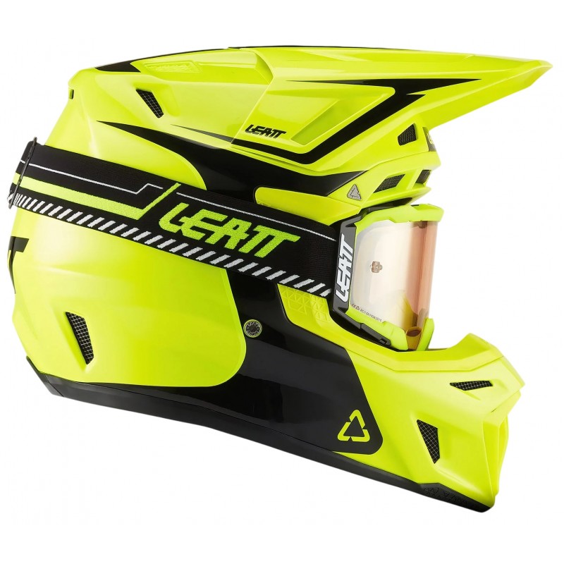 Мотошолом+маска Leatt Kit 8.5 Neon/Yellow