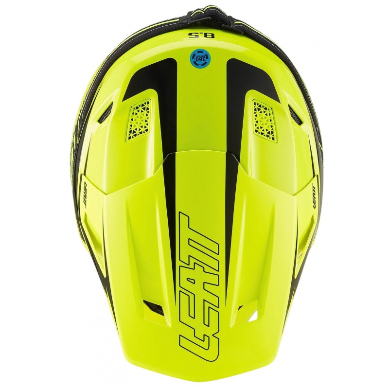 Мотошолом+маска Leatt Kit 8.5 Neon/Yellow