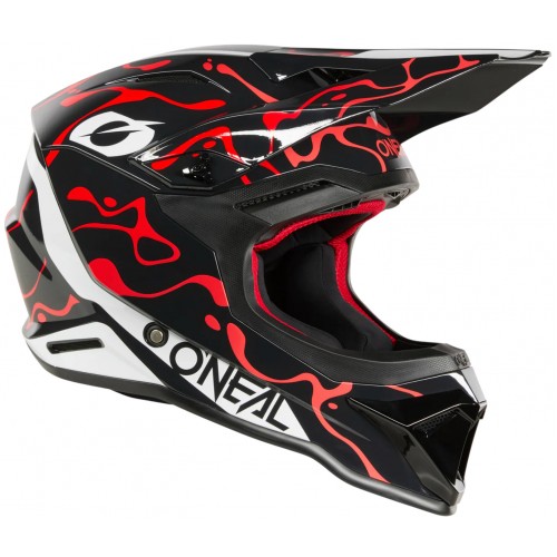 Мотошолом Oneal 1SRS Splash V.26 Black/Red