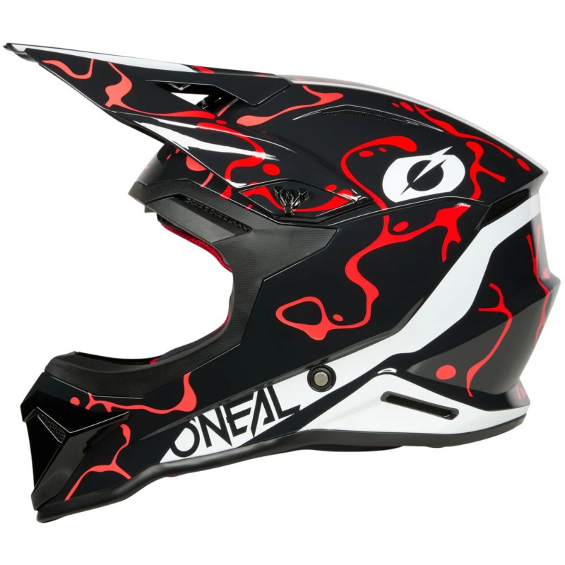 Мотошолом Oneal 1SRS Splash V.26 Black/Red