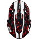 Мотошолом Oneal 1SRS Splash V.26 Black/Red